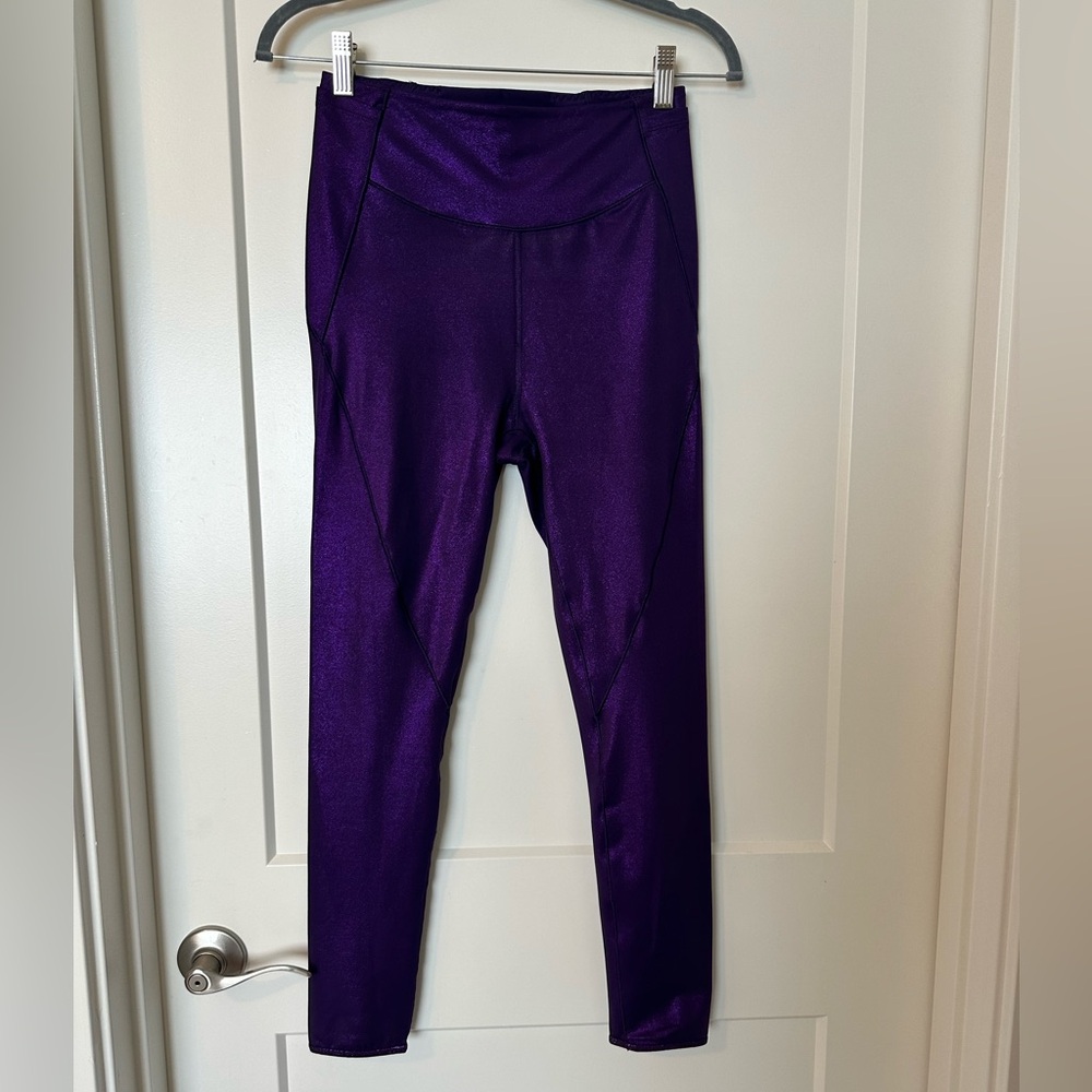 VSX Purple Shiny Leggings